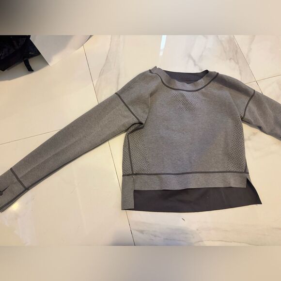 Gray Long Sleeve Sweatshirt #23 - Picture 2 of 6